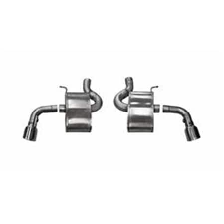 Corsa Exhaust 2.75 in. 4.5 dia. Extreme Axle-Back Exhaust System with Split Rear Exit, Polished 14785